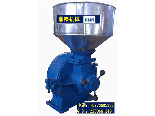 30型磨片式粉碎機、磨粉機磨粉機，磨片式，產(chǎn)量達1000公斤時,粗細可調(diào)